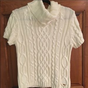 Tommy Hilfiger Short Sleeve Turtleneck Sweater